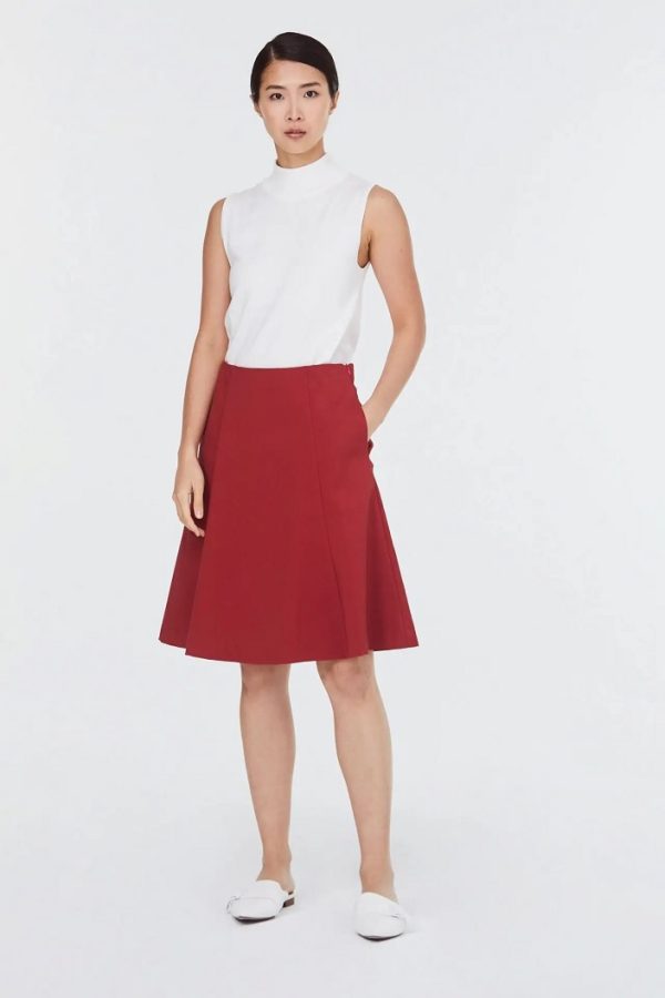 SQ Short Skirt Red (FREE SIZE)